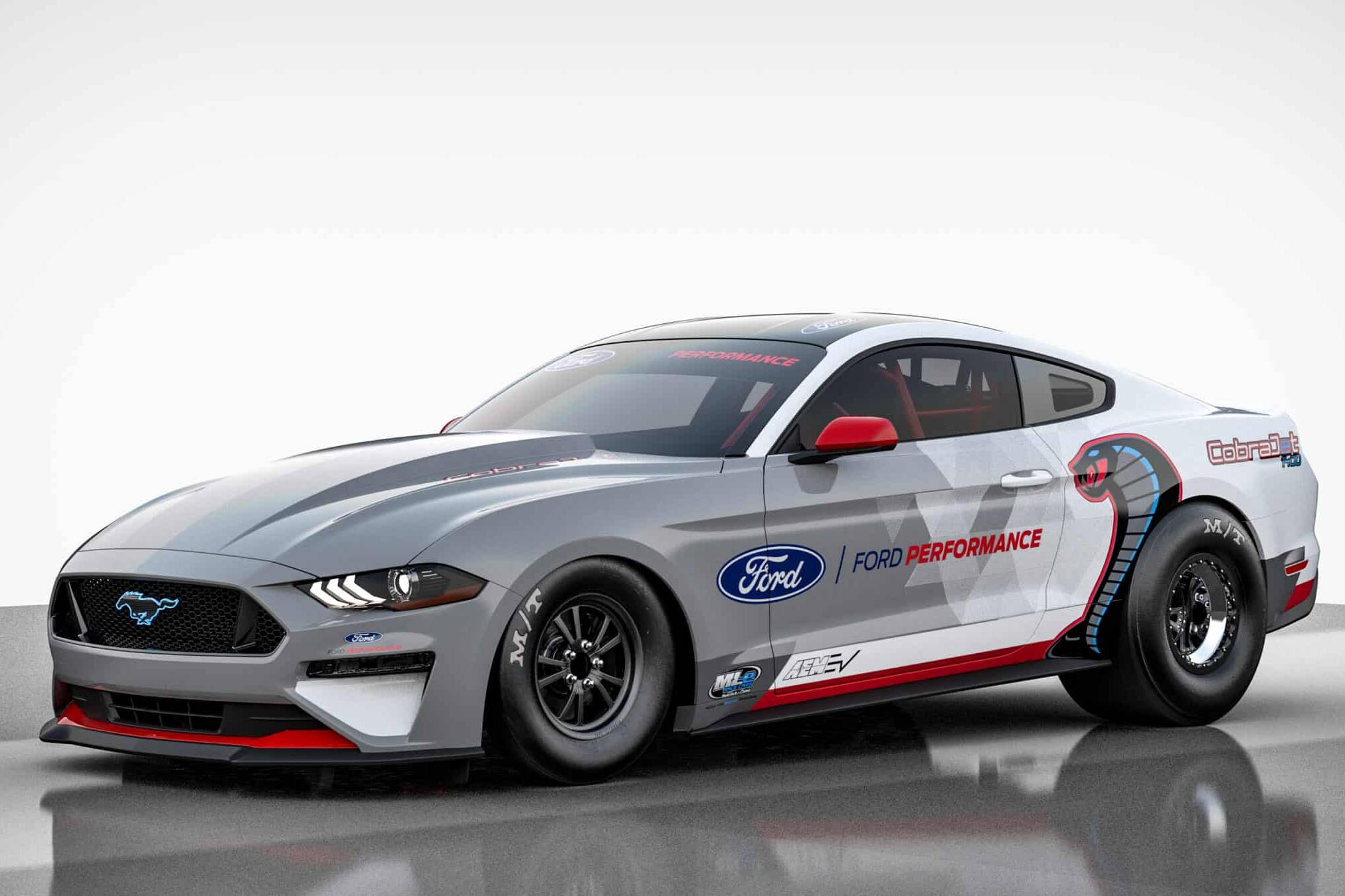 Ford bringt ersten rein elektrischen Mustang Cobra Jet 1400-Dragster-Werksrennwagen 23 Mustang Cobra Jet 1400-Dragster-Werksrennwagen