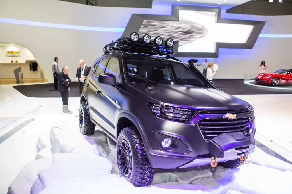 Die Liaison zwischen Lada und GM ist Geschichte 23 Chevrolet Niva Concept auf dem Moskauer Automobilsalon 2014.
