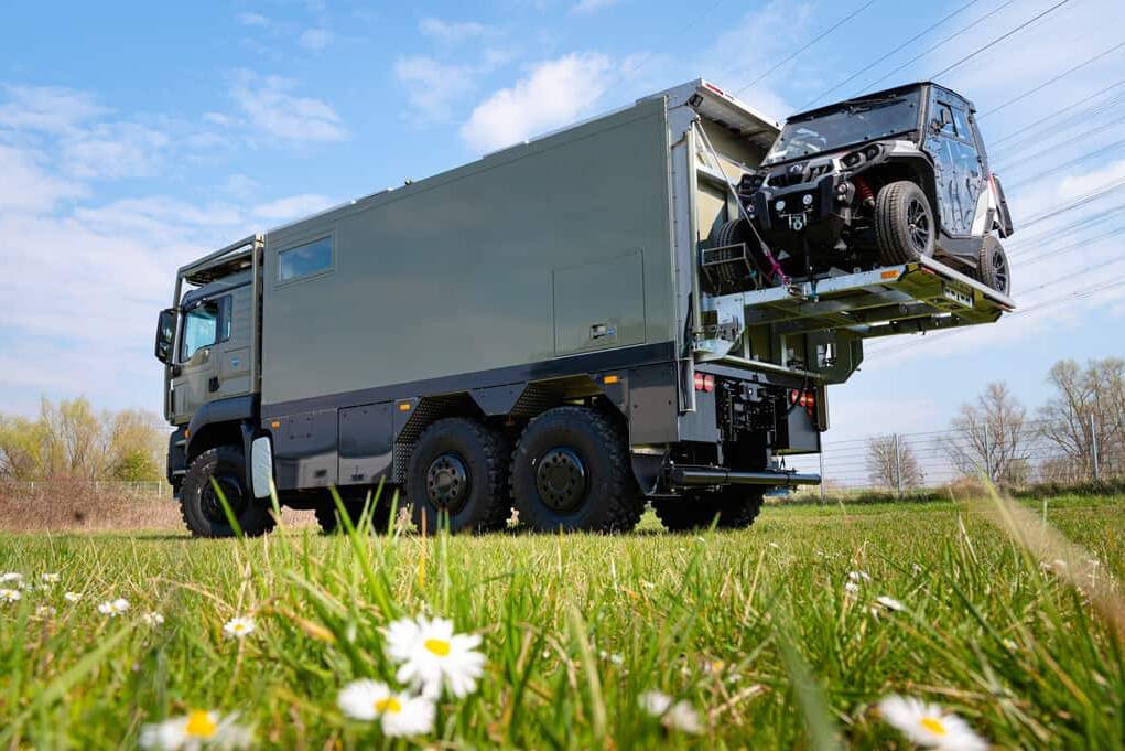 Mit dem Unicat Individual MD56c 6x6 zwei Wochen autark 10 Unicat Individual MD56c 6x6