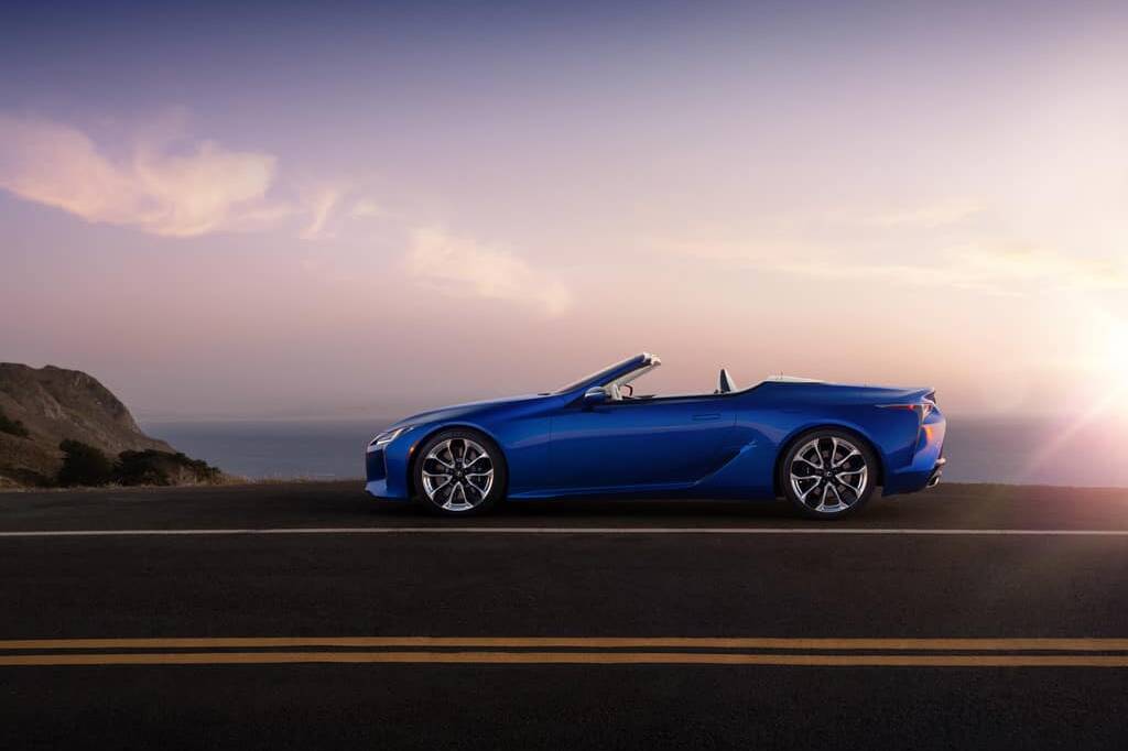 Lexus LC Cabrio - das schönste offene Auto der Welt? 3 Lexus LC Cabriolet.