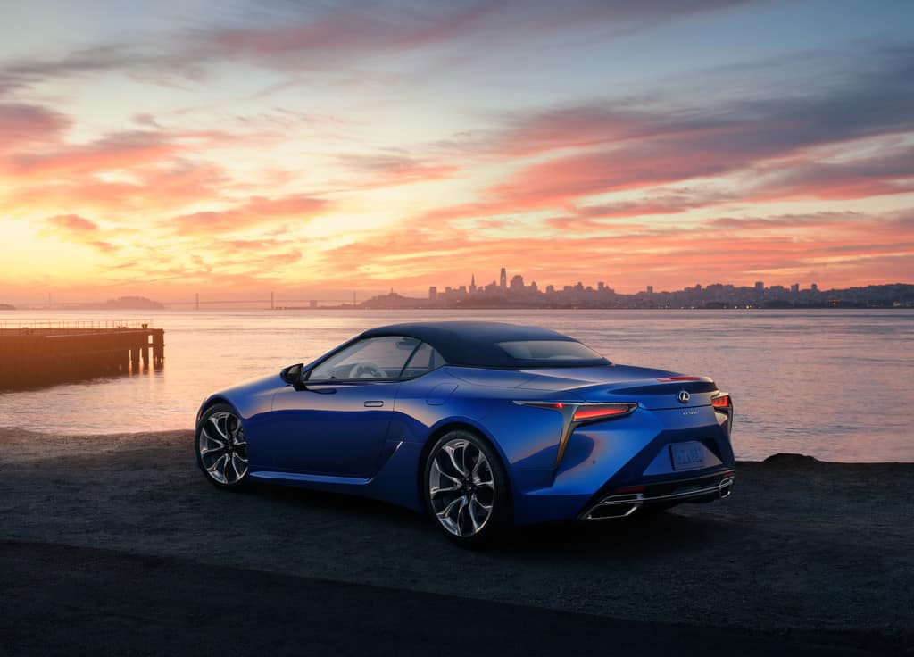 Lexus LC Cabrio - das schönste offene Auto der Welt? 8 Lexus LC Cabriolet.