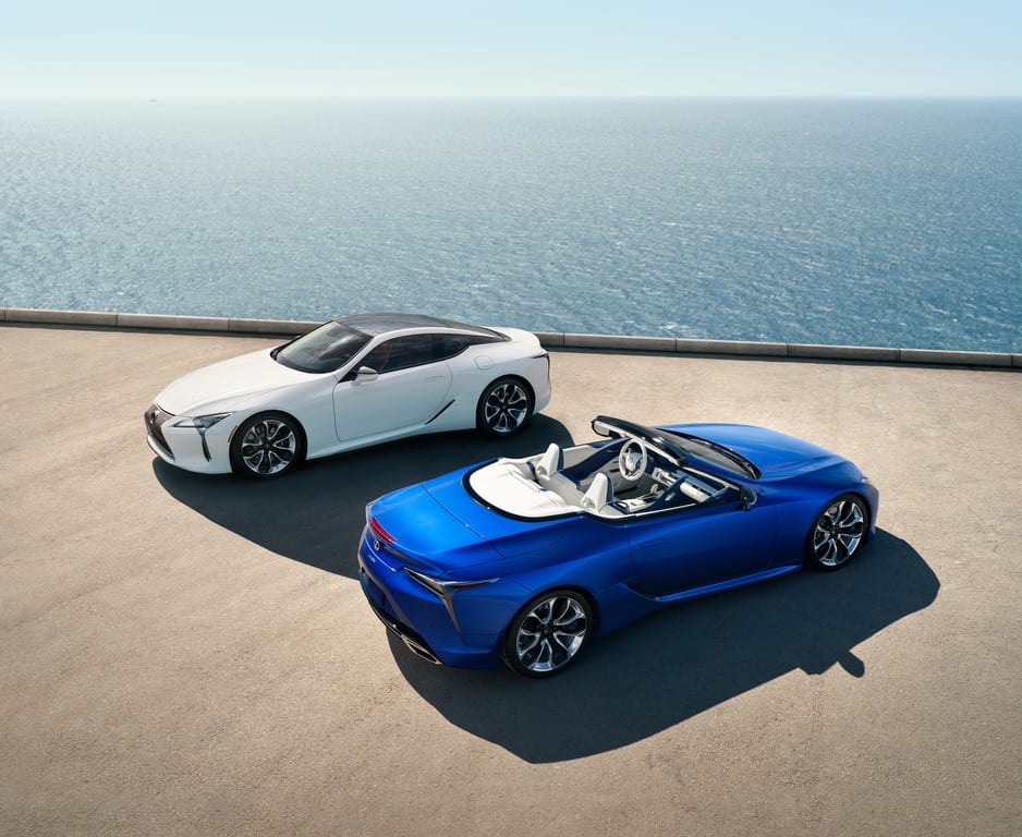 Lexus LC Cabrio - das schönste offene Auto der Welt? 9 Lexus LC Cabriolet.