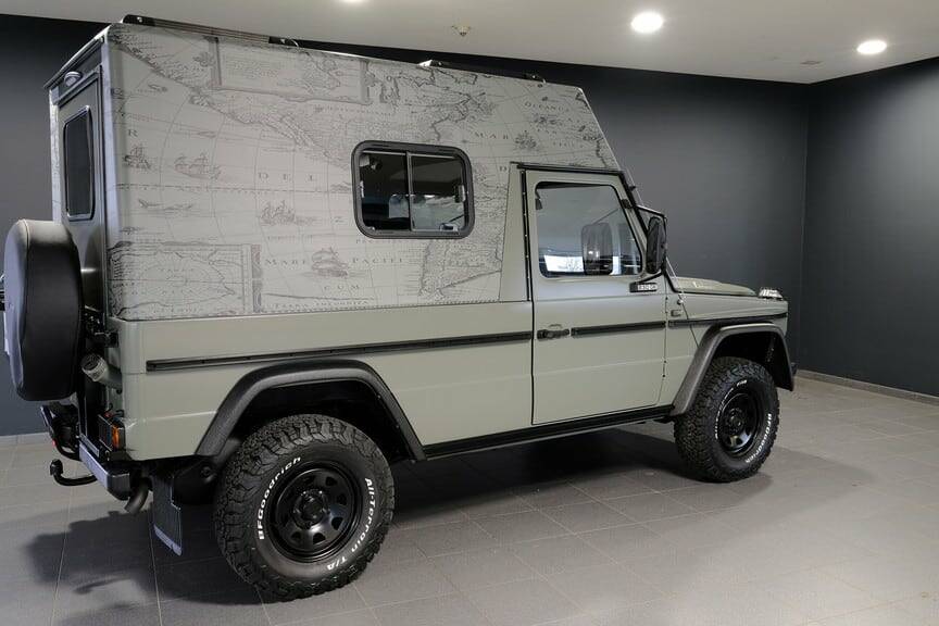 Lorinser baut Puch G zum Wohnmobil um 2 Lorinser Puch G 230 Wohmobil.