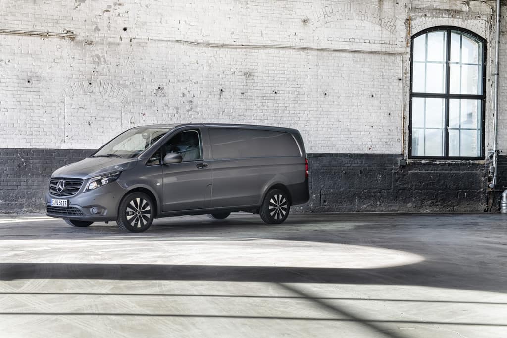 Daimler zeigt Van-Neuheiten 3 Mercedes-Benz Vito Kastenwagen.