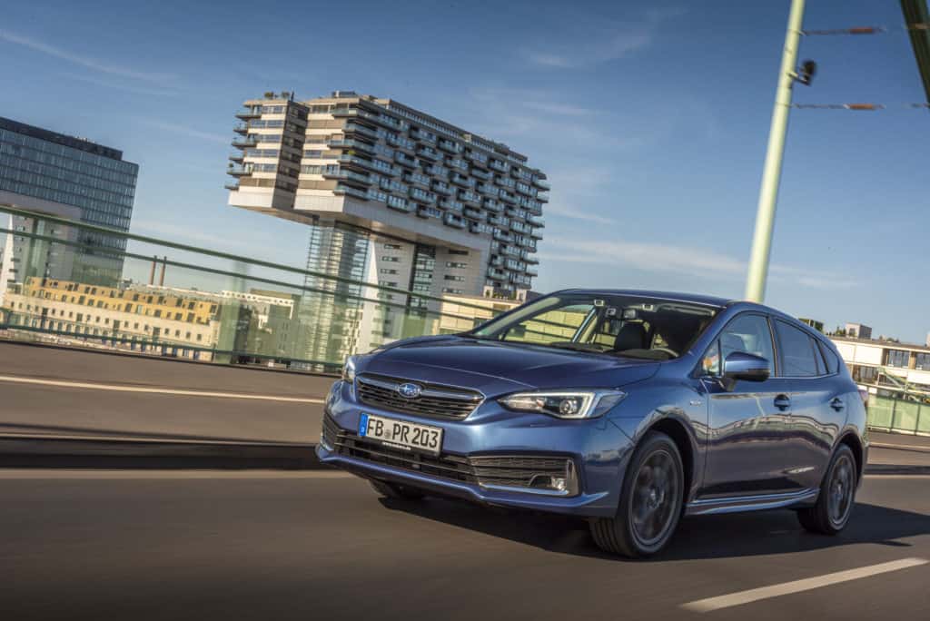Nun wird auch der Subaru Impreza zum e-Boxer 1 Subaru Impreza e-Boxer
