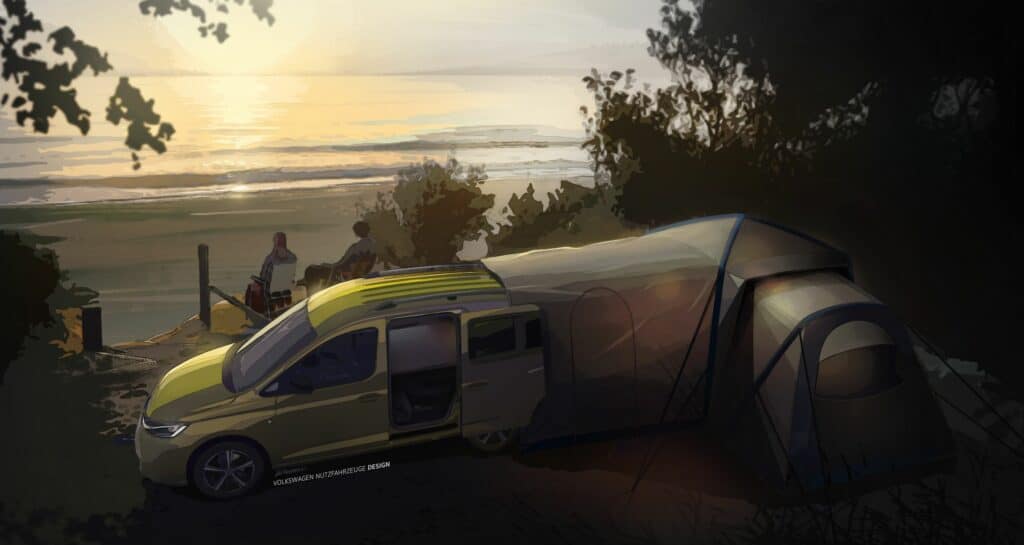 Erste Fotos vom neuen VW Mini-Camper 1 Erste Fotos vom neuen VW Mini-Camper