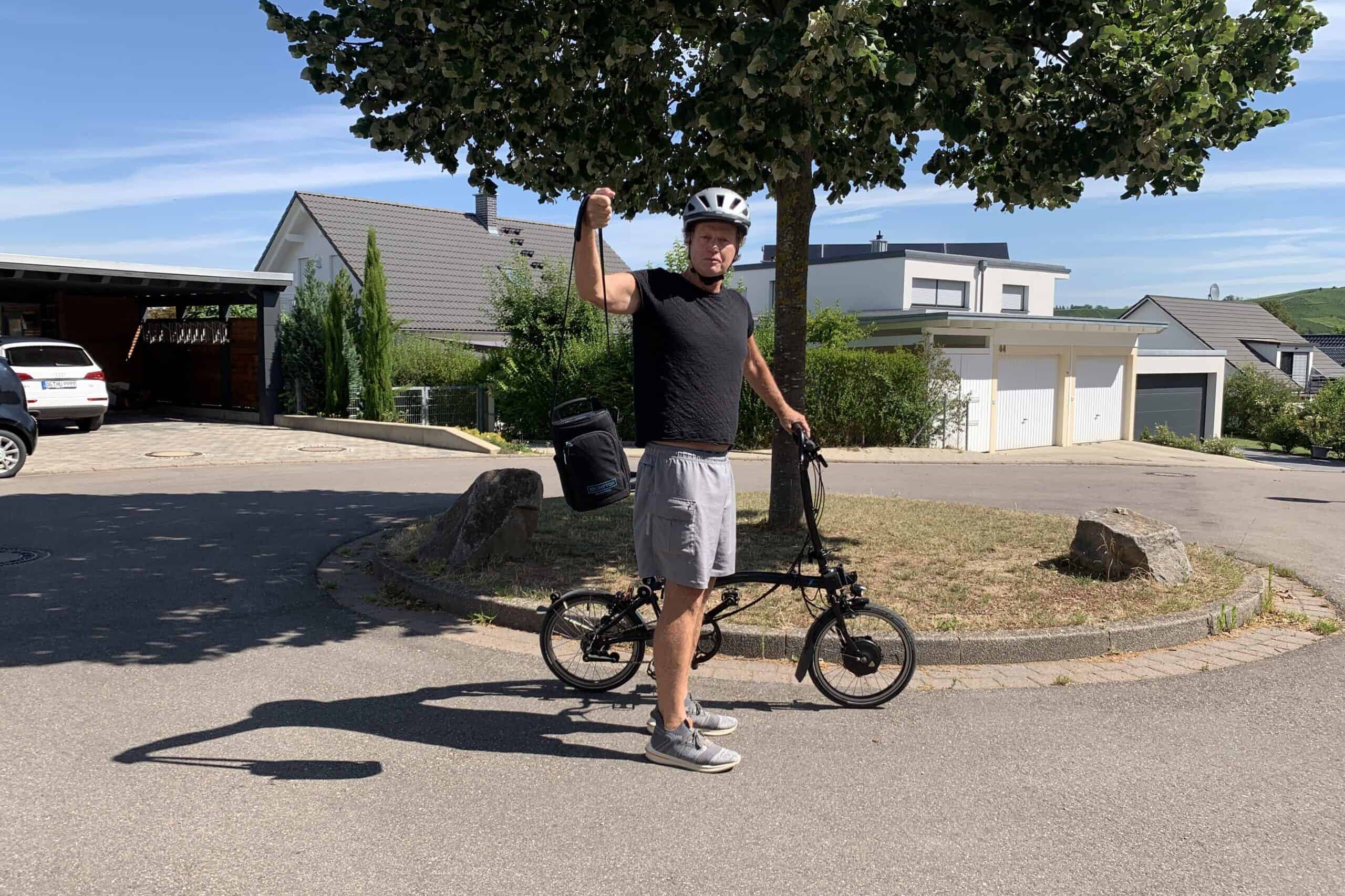 AvD wünscht sich von Radfahrern mehr Verkehrsdisziplin 5 Brompton Electric - E-Faltrad mit Verbesserungspotenzial