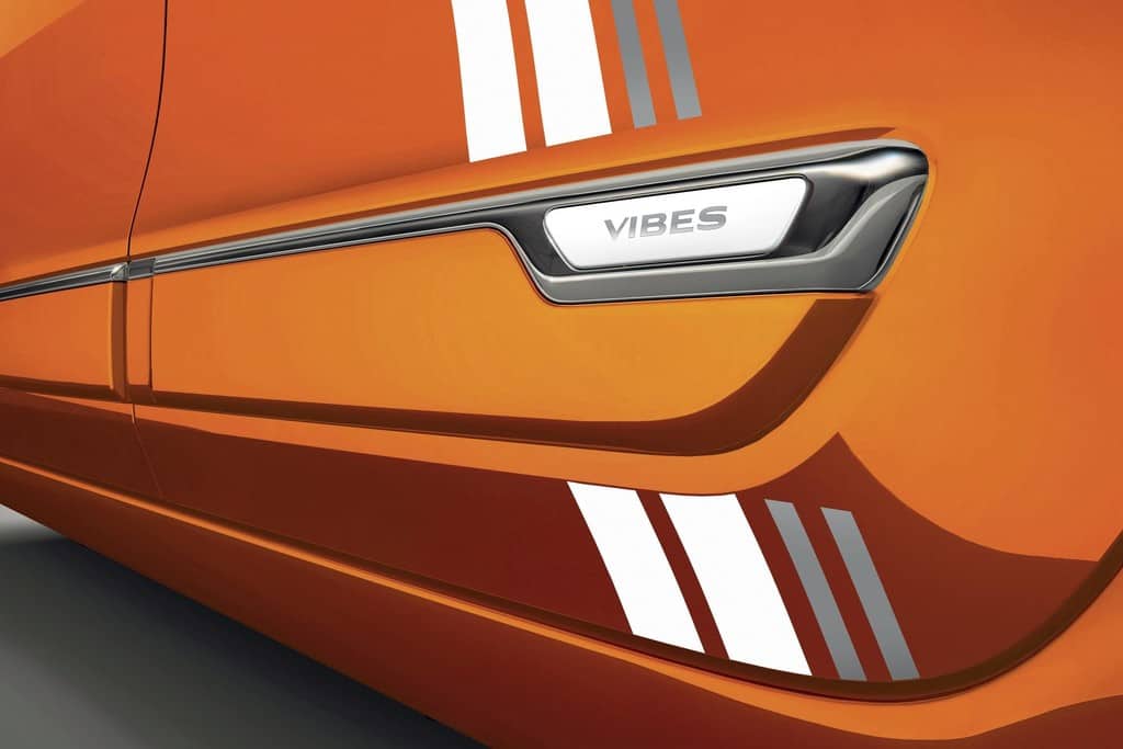 Der Twingo ZE startet im August 2020 mit dem Vibes 3 Renault Twingo ZE Vibes.