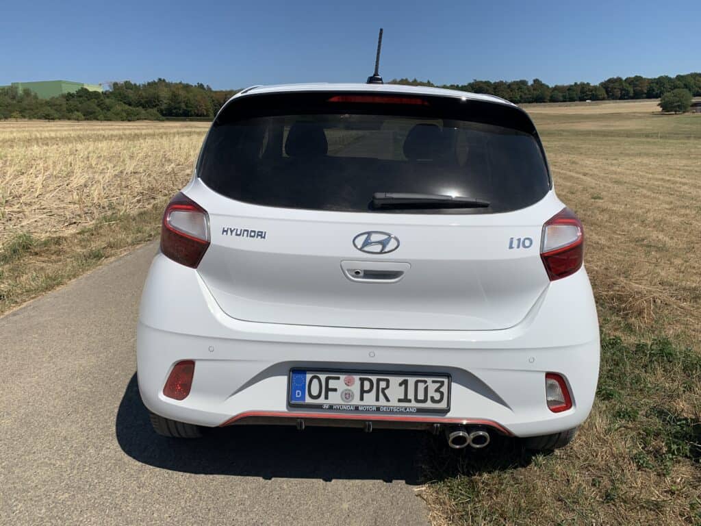 2020 Hyundai i10 N-Line (100 PS) - Ratio trifft sportliche Schönheit 21 2020 Hyundai i10 N-Line (100 PS) - Ratio trifft sportliche Schönheit