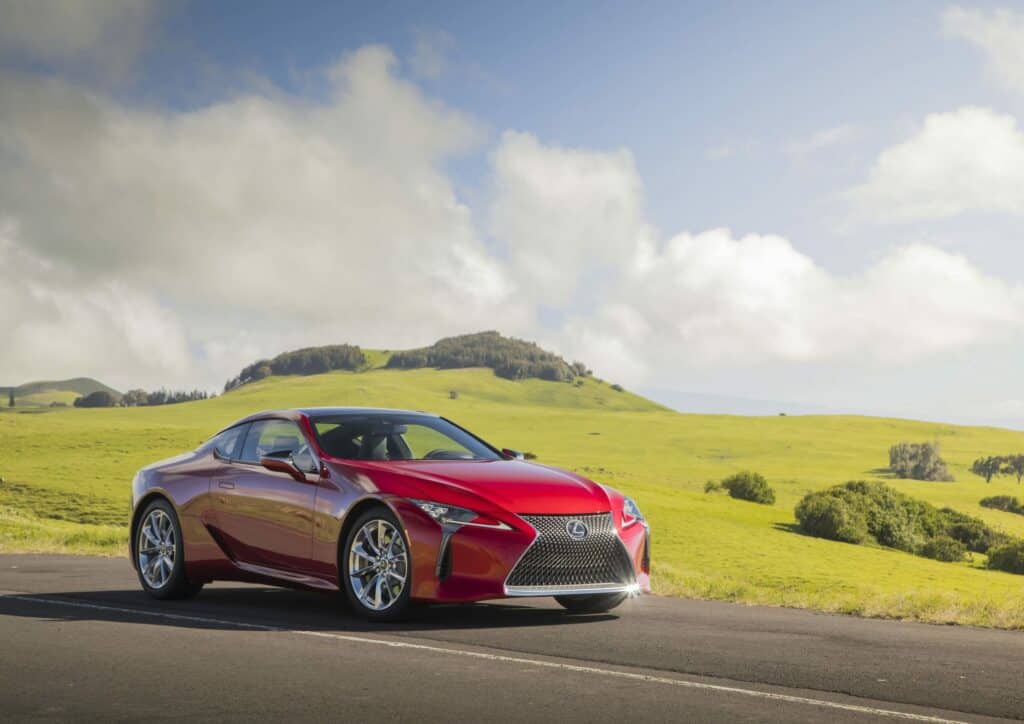 Der Lexus LC 500 wird nachgeschliffen 1 Lexus LC 500