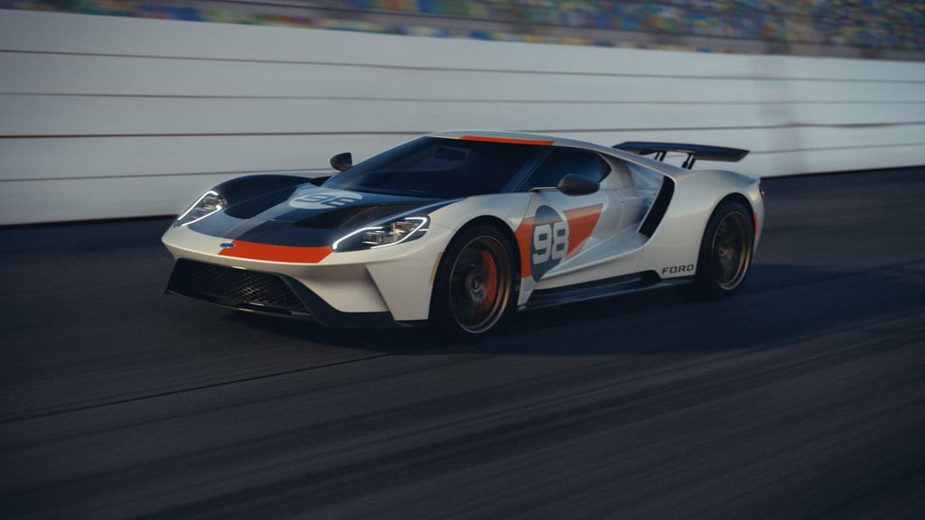 Zwei Sonder-Editionen des Supersportwagens Ford GT 1 2021 Ford GT Heritage Edition