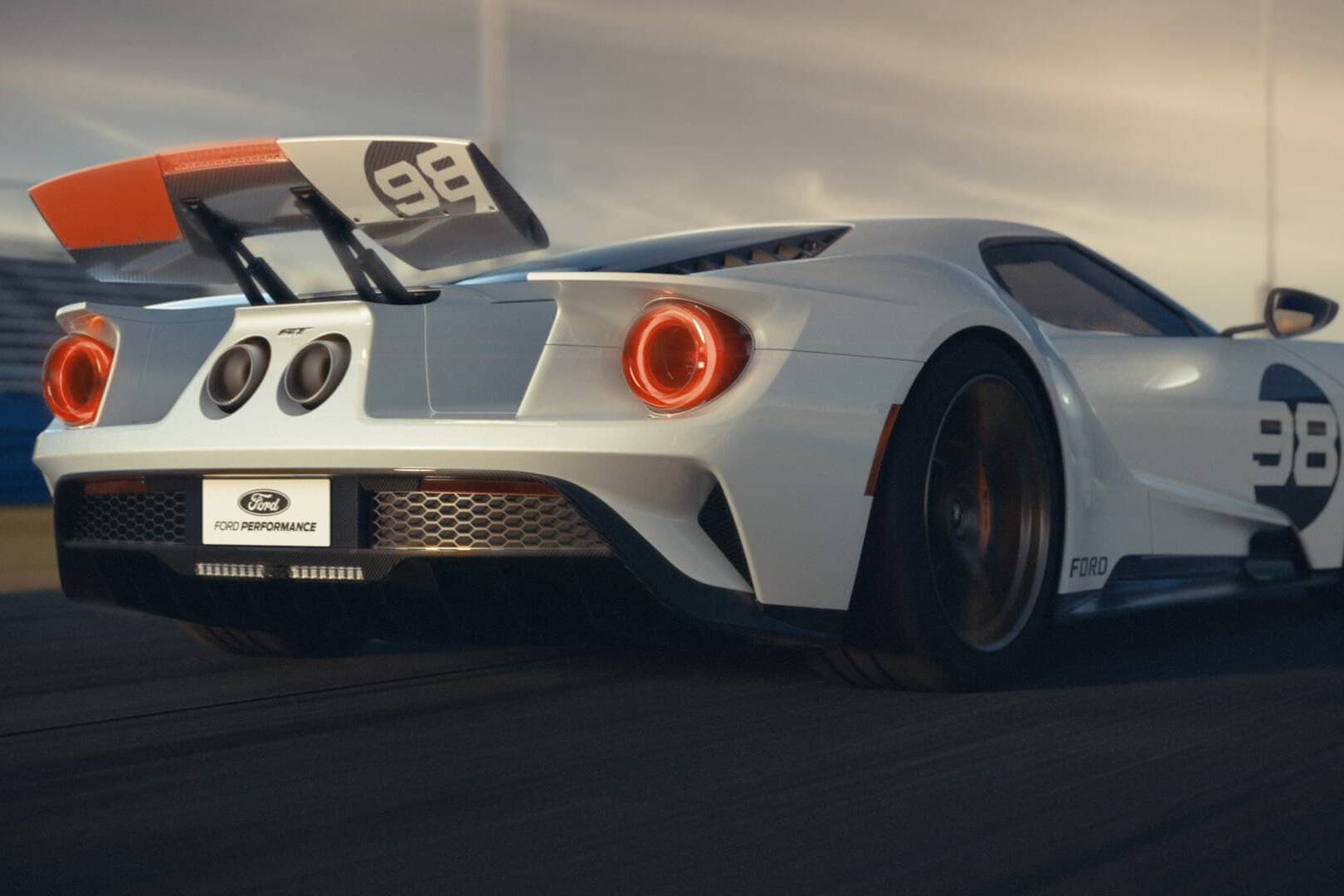 Zwei Sonder-Editionen des Supersportwagens Ford GT 5 2021 Ford GT Heritage Edition