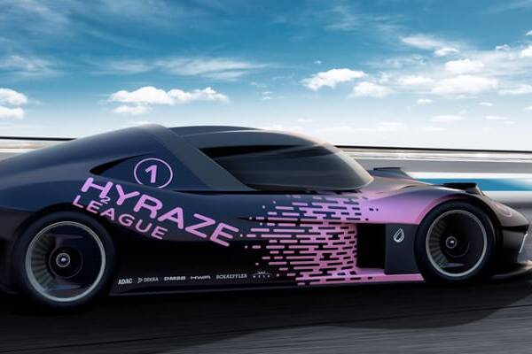 Hyraze League: Die nachhaltigste und zukunftsträchtigste Rennserie? 2 So oder so ähnlich könnten die Wasserstoff-Rennwagen der geplanten Hyraze-Motorsportserie aussehen, für die HWA und Schaeffler die technische Basis liefern.