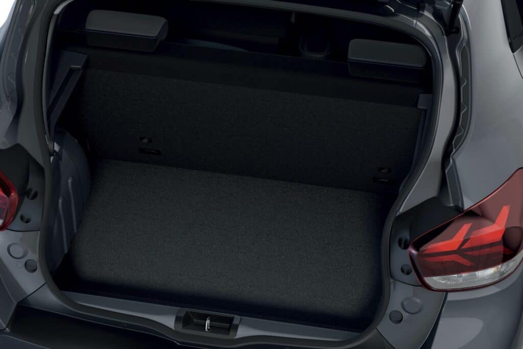 Der neue Dacia Spring Electric kommt 4 Der neue Dacia Spring Electric kommt, Kofferraum