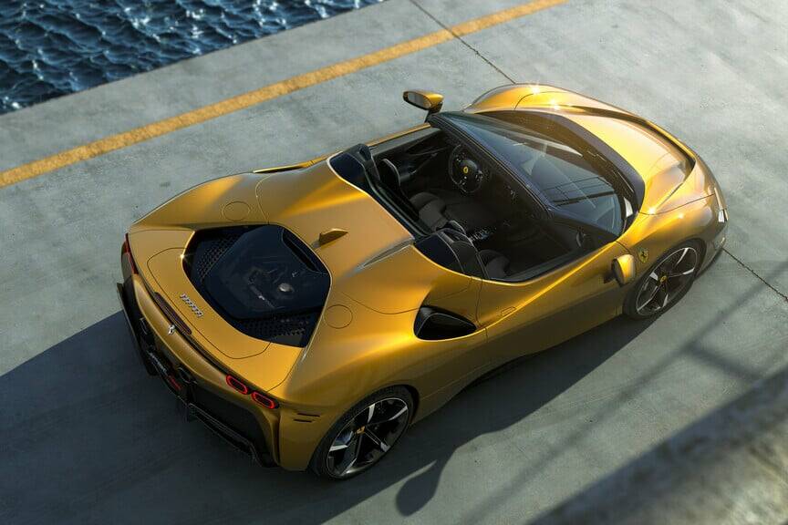 Der Ferrari SF 90 öffnet sich 22 Der Ferrari SF 90 öffnet sich