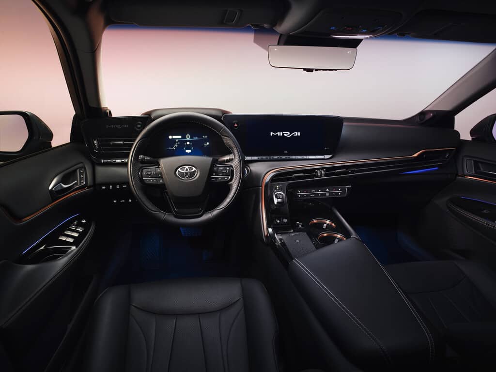 Die nächste Toyota Mirai-Generation geht an den Start 2 Toyota Mirai.