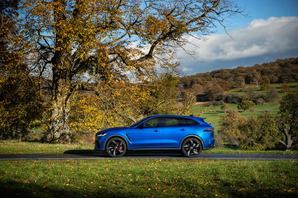 Jaguar F-Pace SVR noch ein bisschen schneller 5 Jaguar F-Pace SVR.