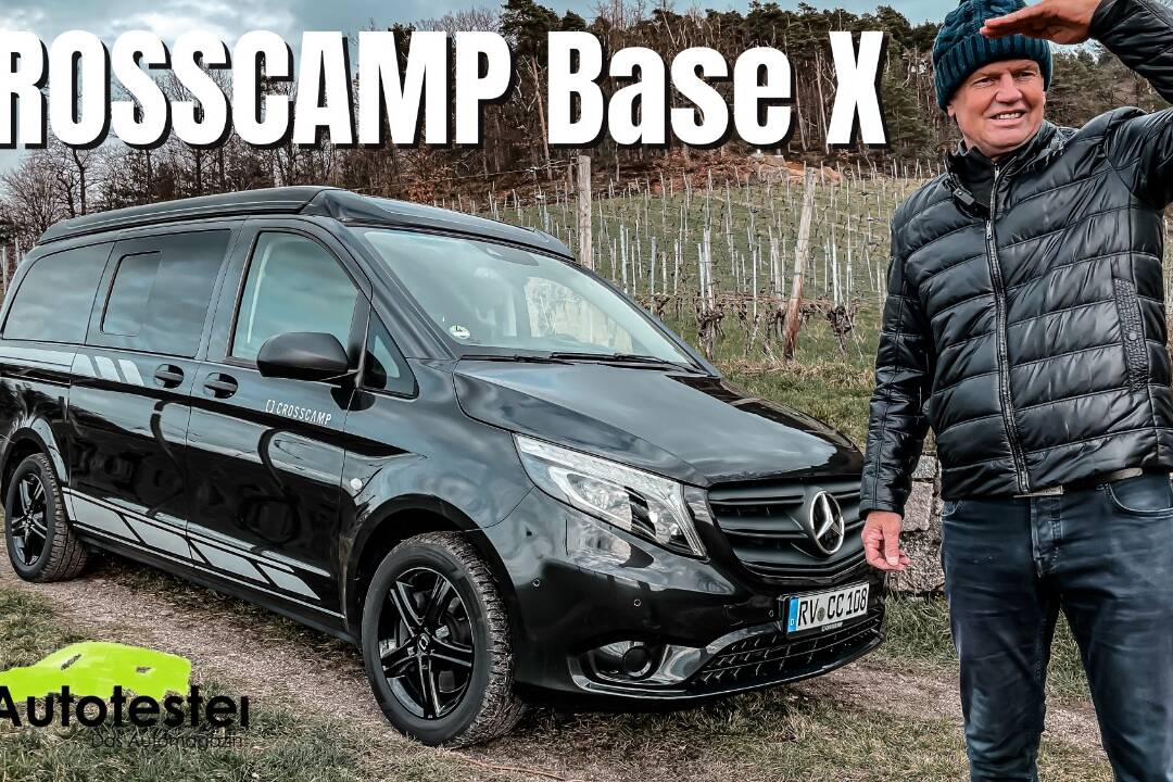 Neuer Crosscamp Base X (2023) - Allrad-Campervan auf Mercedes Basis mit AHK serienmäßig 10 Neuer Crosscamp Base X (2023) - Allrad-Campervan auf Mercedes Basis mit AHK serienmäßig