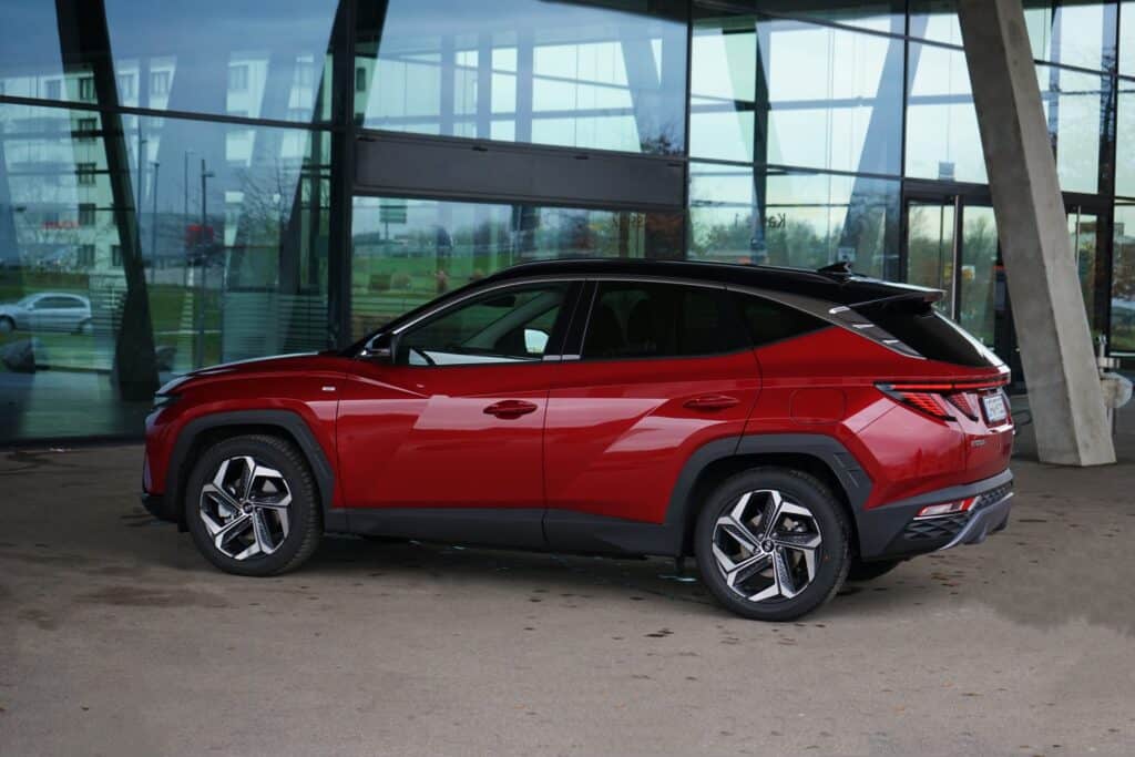 Hyundai Tucson (2021) -Kompakt-SUV mit Diesel-Mild-Hybrid 11 Hyundai Tuscon