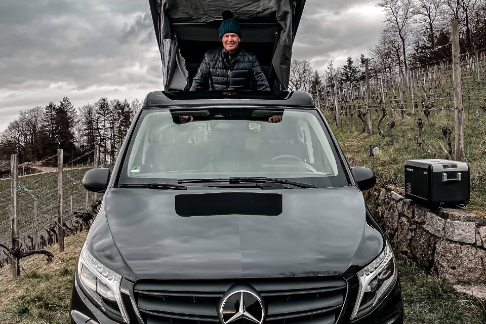 Neuer Crosscamp Base X (2023) - Allrad-Wohnvan auf Mercedes Vito Basis 11 Neuer Crosscamp Base X (2023) Der-Autotester Friedbert Weizenecker