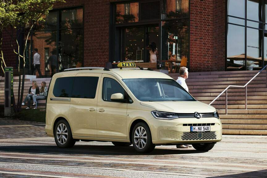 VW Caddy erstmals als Taxi ab Werk 9 VW Caddy erstmals als Taxi