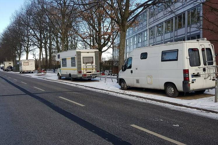 Wenn Camper Parkraum klauen 6 Wenn Camper Parkraum klauen