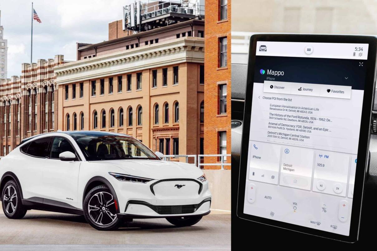 Mappo macht Reisen im Ford zum touristischen Erleben 12 App Mappo im Ford Mustang Mach-E