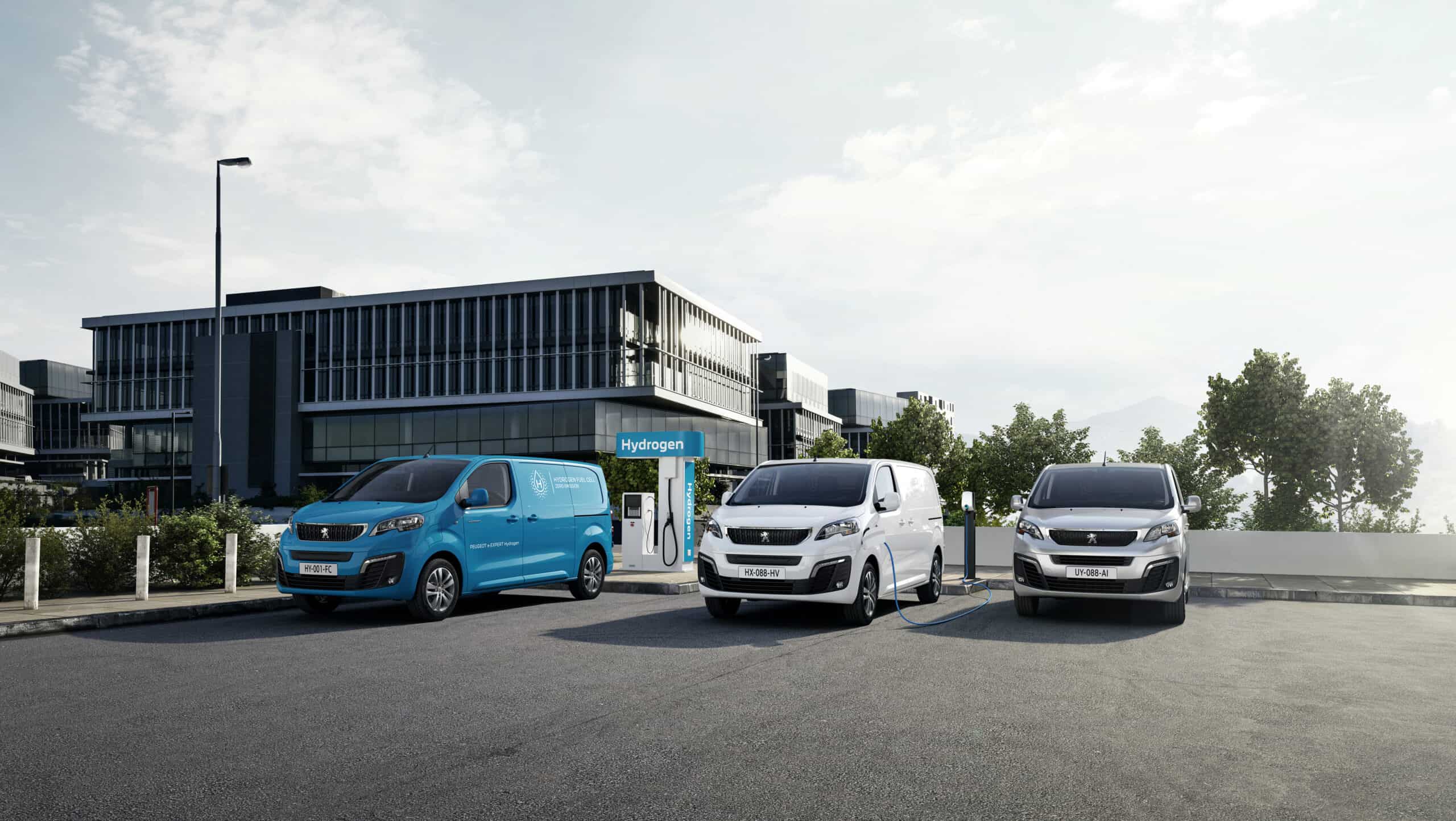 Der neue Peugeot e-Expert Hydrogen geht in Serie 4 Peugeot Expert