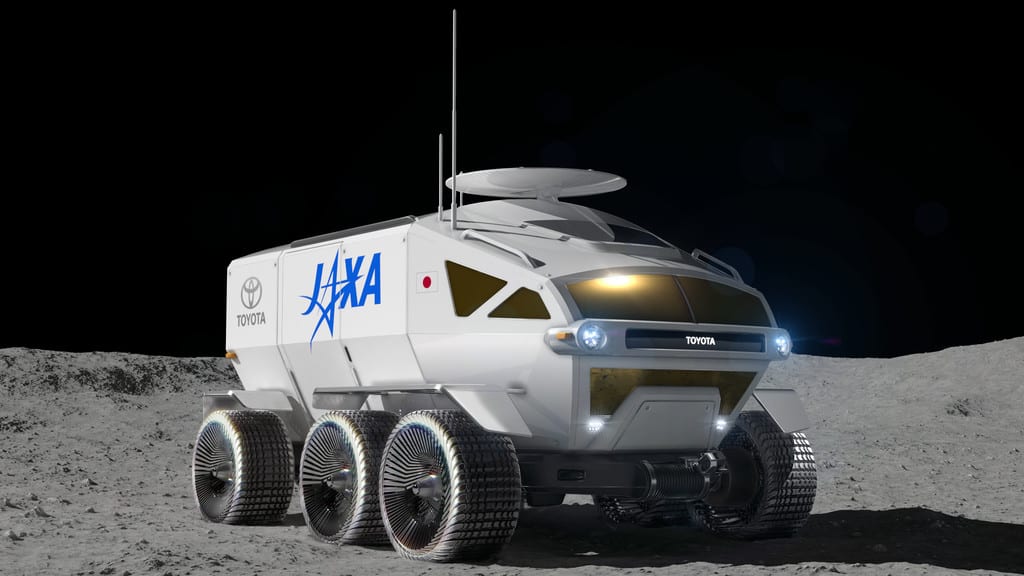 General Motors will neues Mondauto bauen 2 Jaxa-Mondfahrzeug von Toyota.