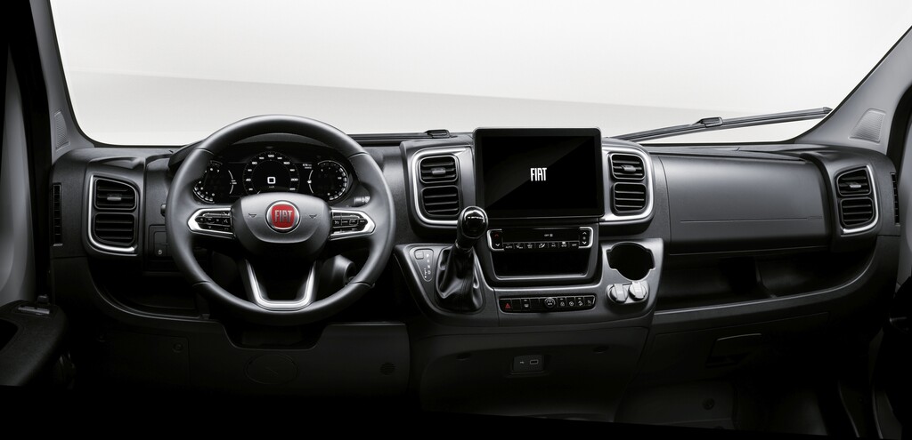 Der überarbeitete Fiat Ducato kann bestellt werden 1 Fiat Ducato.