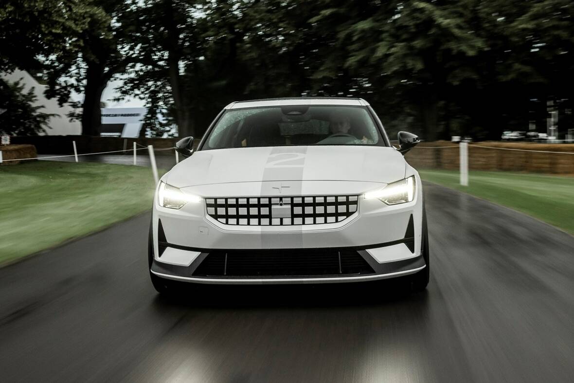 Experimenteller Polestar 2 in Goodwood 8 Experimenteller Polestar 2 in Goodwood