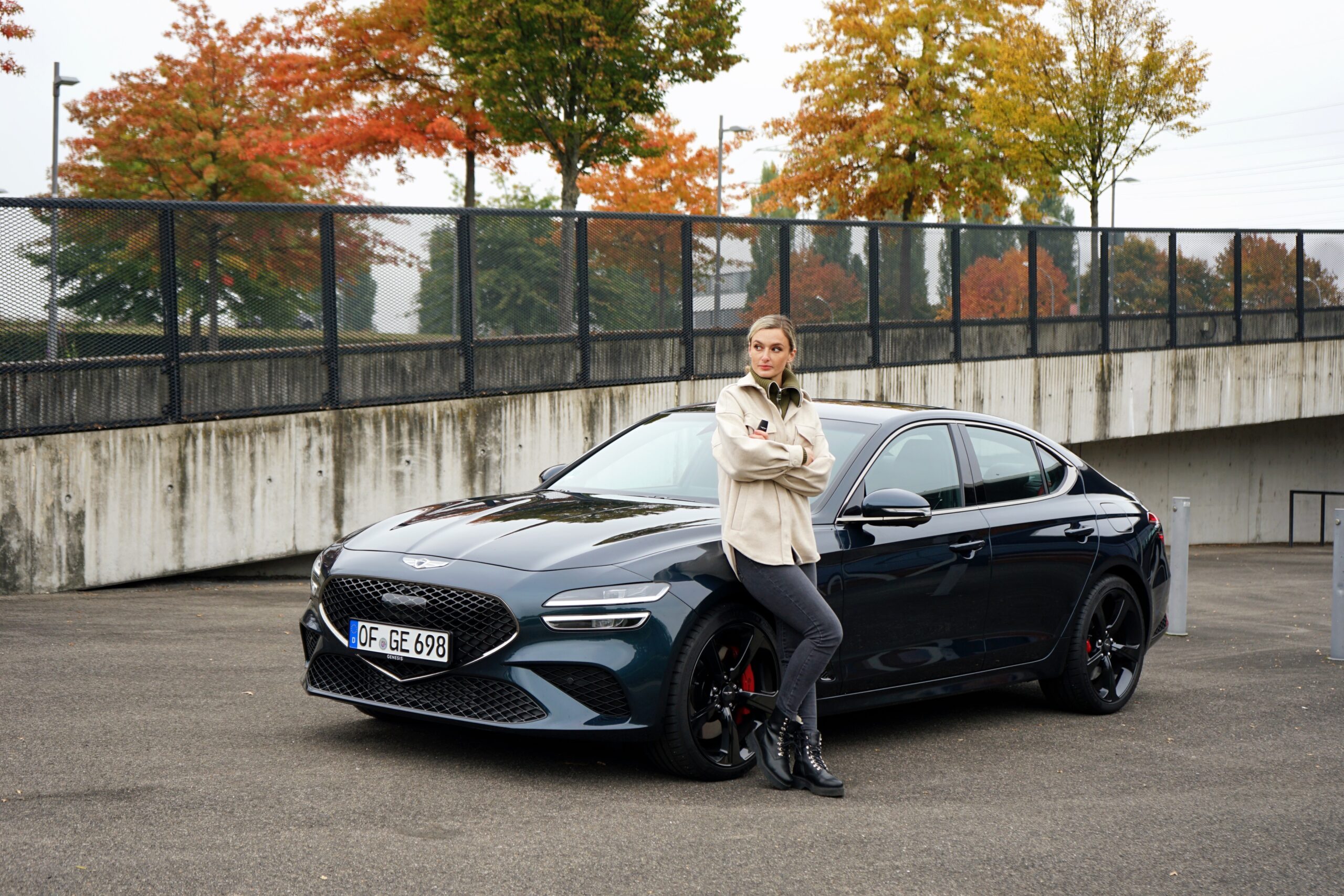 Genesis G70 (2022) - Unsere Sport-Limousine des Jahres? Test I Review I POV 5 Genesis G70 (2022) - DIE Limousine des Jahres mit 245 PS ?! Test I Review I POV, NinaCarMaria