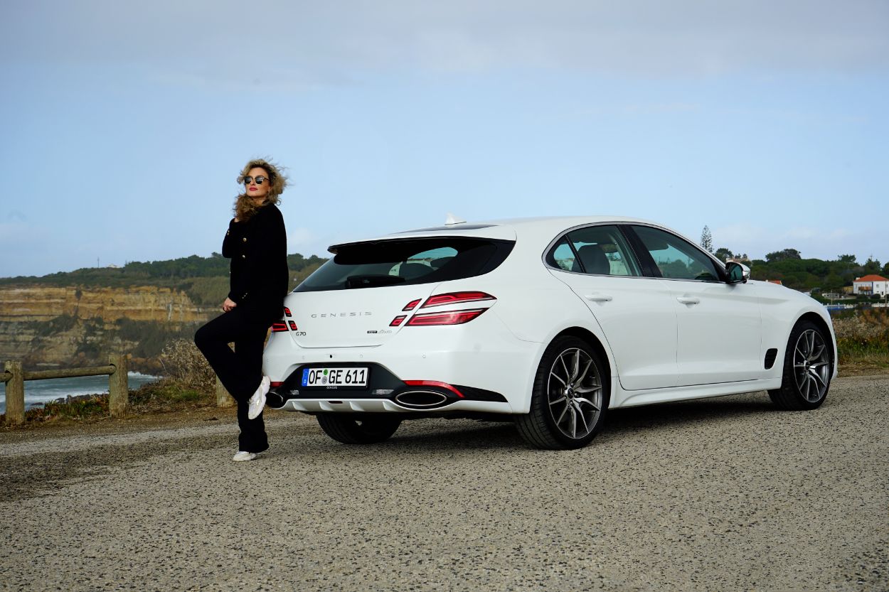 Genesis G70 Shooting Brake (2022) - Richtig schönes Heck 9 Genesis G70 Shooting Brake im Modelljahr 2022