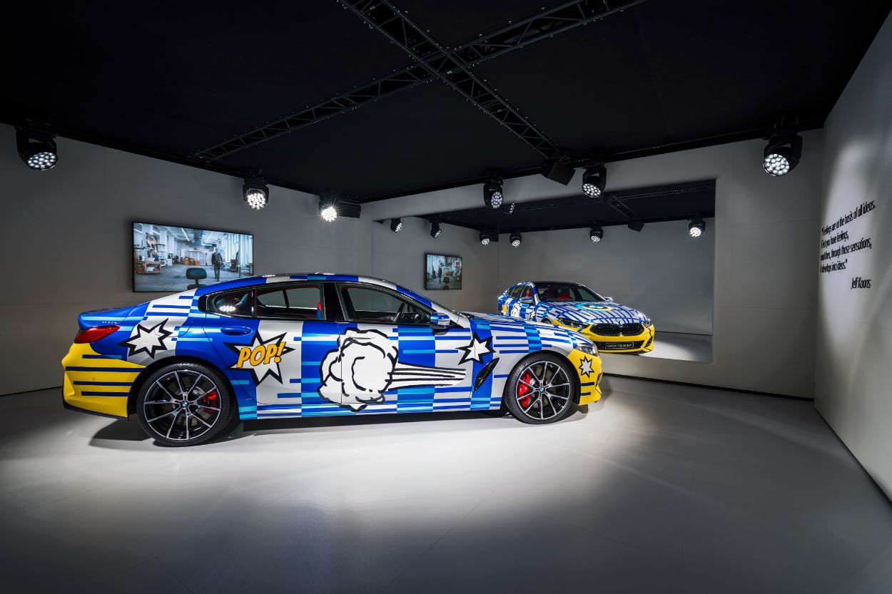 Kunst auf 4 Rädern: Jeff Koons hat mit BMW sein Traumauto geschaffen 1 THE 8 X JEFF Koons