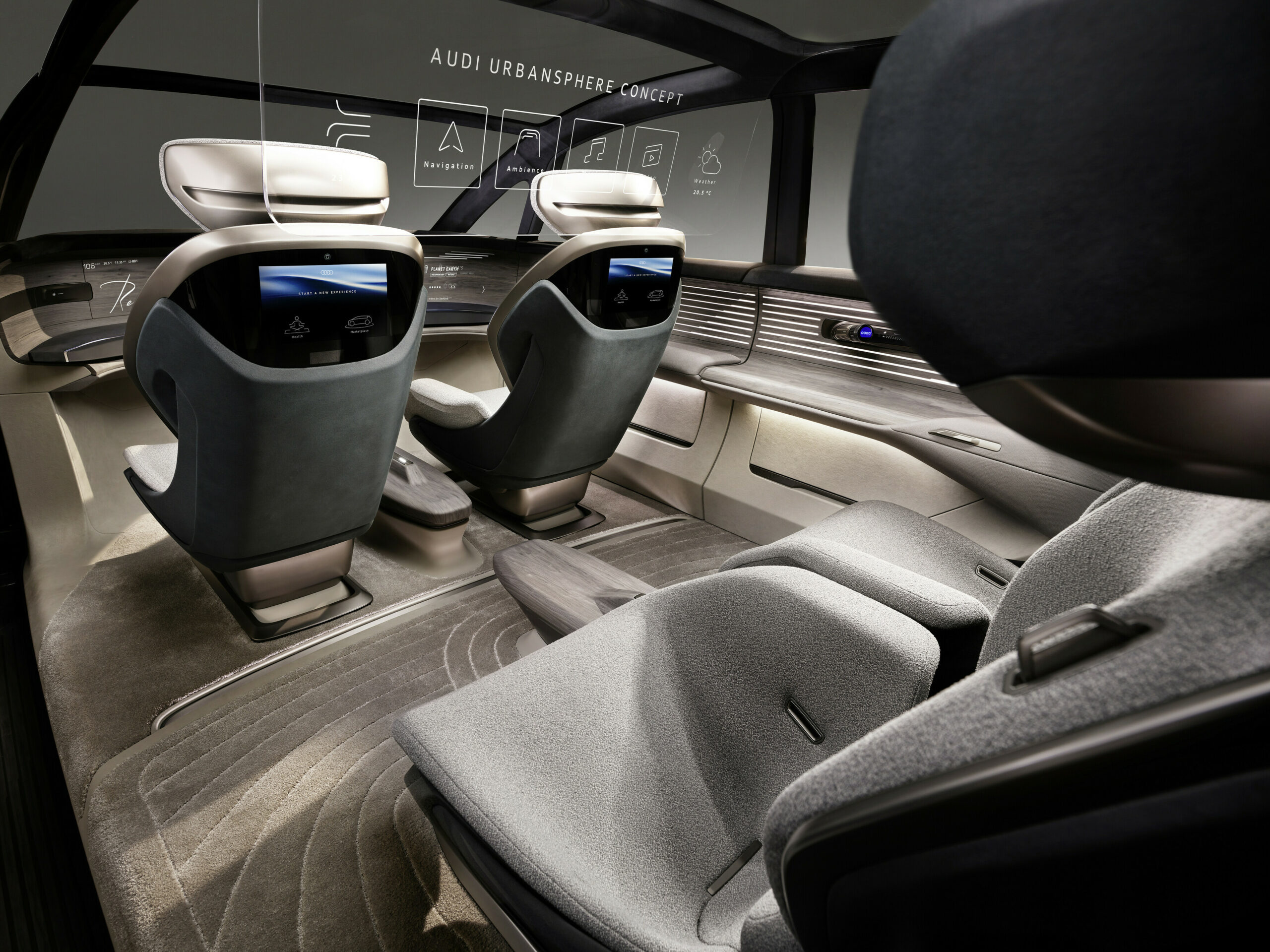 Audi Urbansphere Concept - Ein Raum-Auto für die Megacity 8 Audi Urbansphere Concept - Ein Raum-Auto für die Megacity