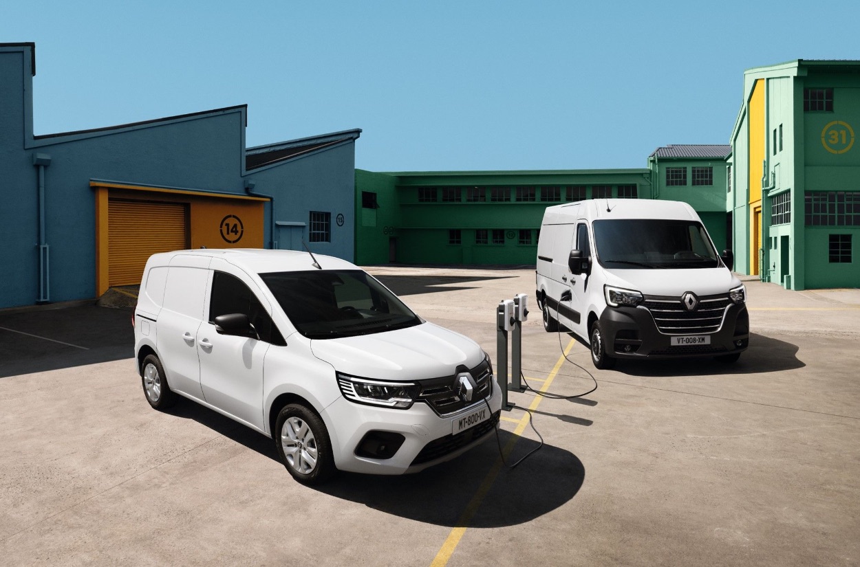 Neue E-Transporter: Renault Kangoo Rapid E-TECH Electric und Renault Master E-Tech Electric 1 Renault Kangoo Rapid E-TECH Electric undMaster E-TECH Electric