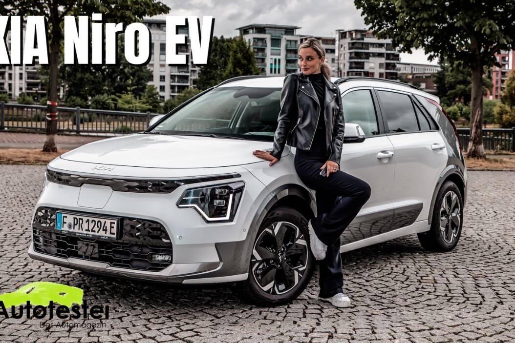 Kia Niro EV (2023) - Meine erste Fahrt mit der 2. Modellgeneration I Test I NinaCarMaria 10 Kia Niro EV (2023) - Meine erste Fahrt