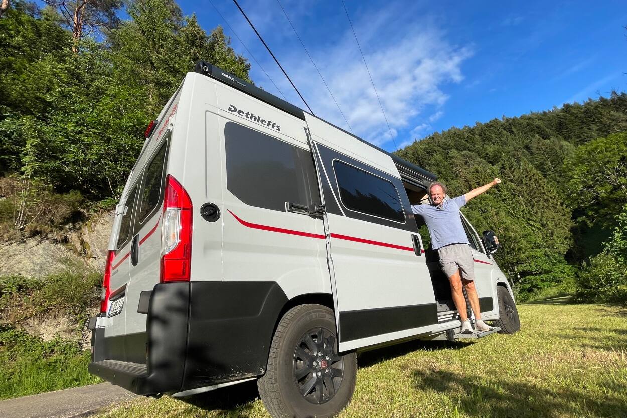 Gasprüfung für Camper ab Mitte 2025 wieder Pflicht 4 Dethleffs Globetrail (2022) - Bezahlbarer Campervan auf Fiat Ducato , Friedbert Weizenecker