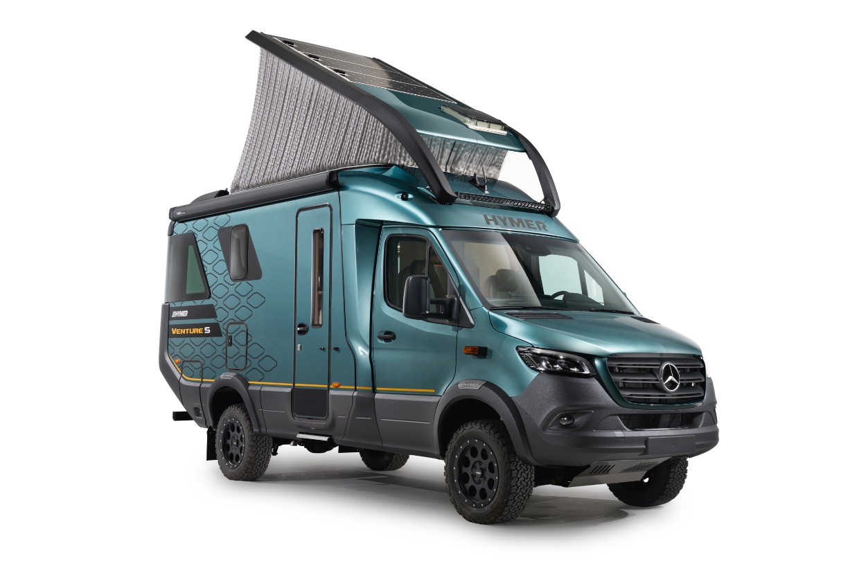 Hymer zeigt Offroad-Reisemobil-Innovation mit Sonnendeck und Schlaf-Etage 10 Hymer Venture S
