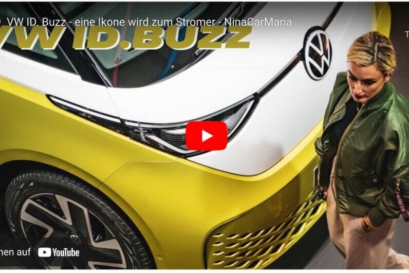 VW ID. Buzz: Eine Ikone wird zum Stromer - NinaCarMaria 5 Volkswagen ID. Buzz