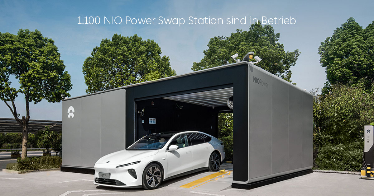 Nio ET7 (2023): Wer kaufen will, hat Pech! 7 Nio Power Swap