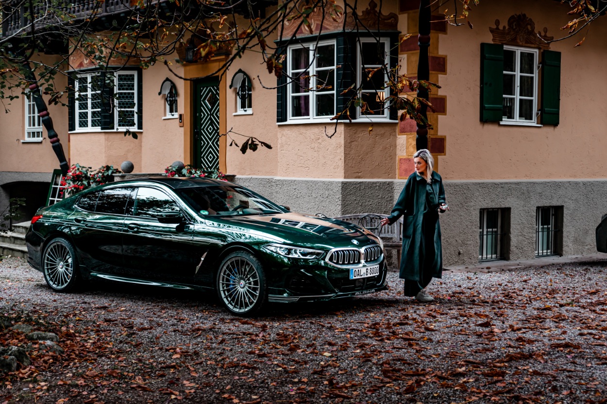 BMW Alpina B8 Gran Coupé (2023) - 621 PS in Alpinagrün 2 BMW Alpina B8 Gran Coupé (2023) - 621 PS