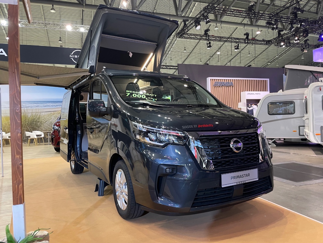 Primastar Seaside (2023)- Der umfangreich ausgestattete Nissan Camper mit dem Dethleffs-Ausbau 1 Primastar Seaside (2023)- Der umfangreich ausgestattete Nissan Camper mit Dethleffs-Ausbau