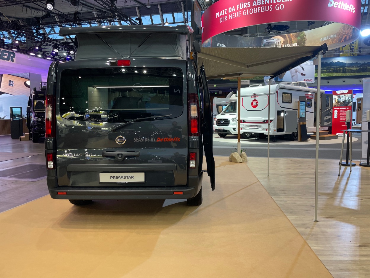 Primastar Seaside (2023)- Der umfangreich ausgestattete Nissan Camper mit dem Dethleffs-Ausbau 7 Primastar Seaside (2023)- Der umfangreich ausgestattete Nissan Camper mit Dethleffs-Ausbau