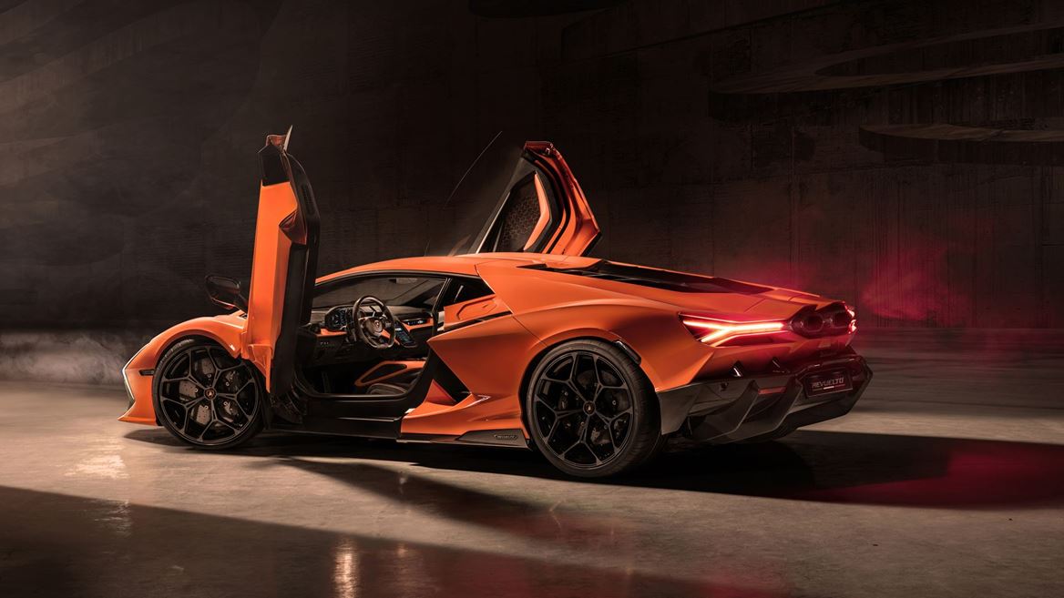 Lamborghini Revuelto (2024) - Erster Supersportwagen V12-Hybrid mit HPEV-Antrieb 12 Lamborghini Revuelto - Erster Supersportwagen V12-Hybrid mit HPEV-Antrieb