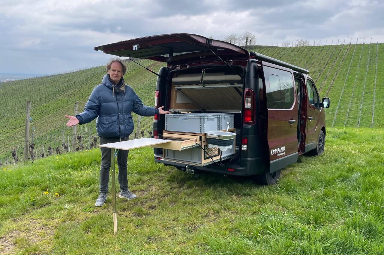 Kompanja Camperbus - Seine Modularität ist Kaufgrund Nummer eins 5 Kompanja Camper Dr Friedbert Weizenecker