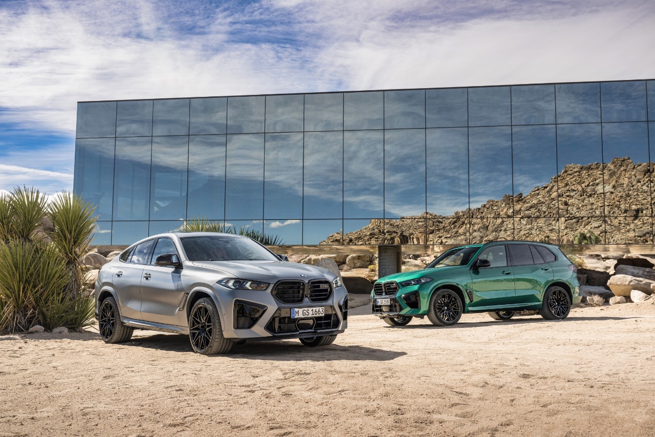 Nina unterwegs in den überarbeiteten BMW Competition Modellen X5 M und X6 M 2 BMW M Competition Modelle X5 M und X6 M