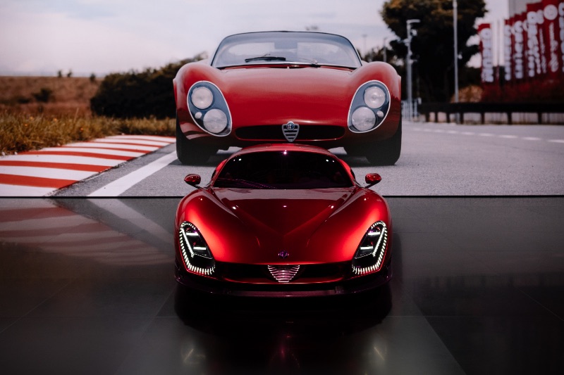 Alfa Romeo 33 STRADALE (2023) - Ein erster Blick auf das ikonische Sportwagen-Revival 8 Alfa Romeo 33 STRADALE (2023) - Ein erster Blick auf das ikonische Sportwagen-Revival