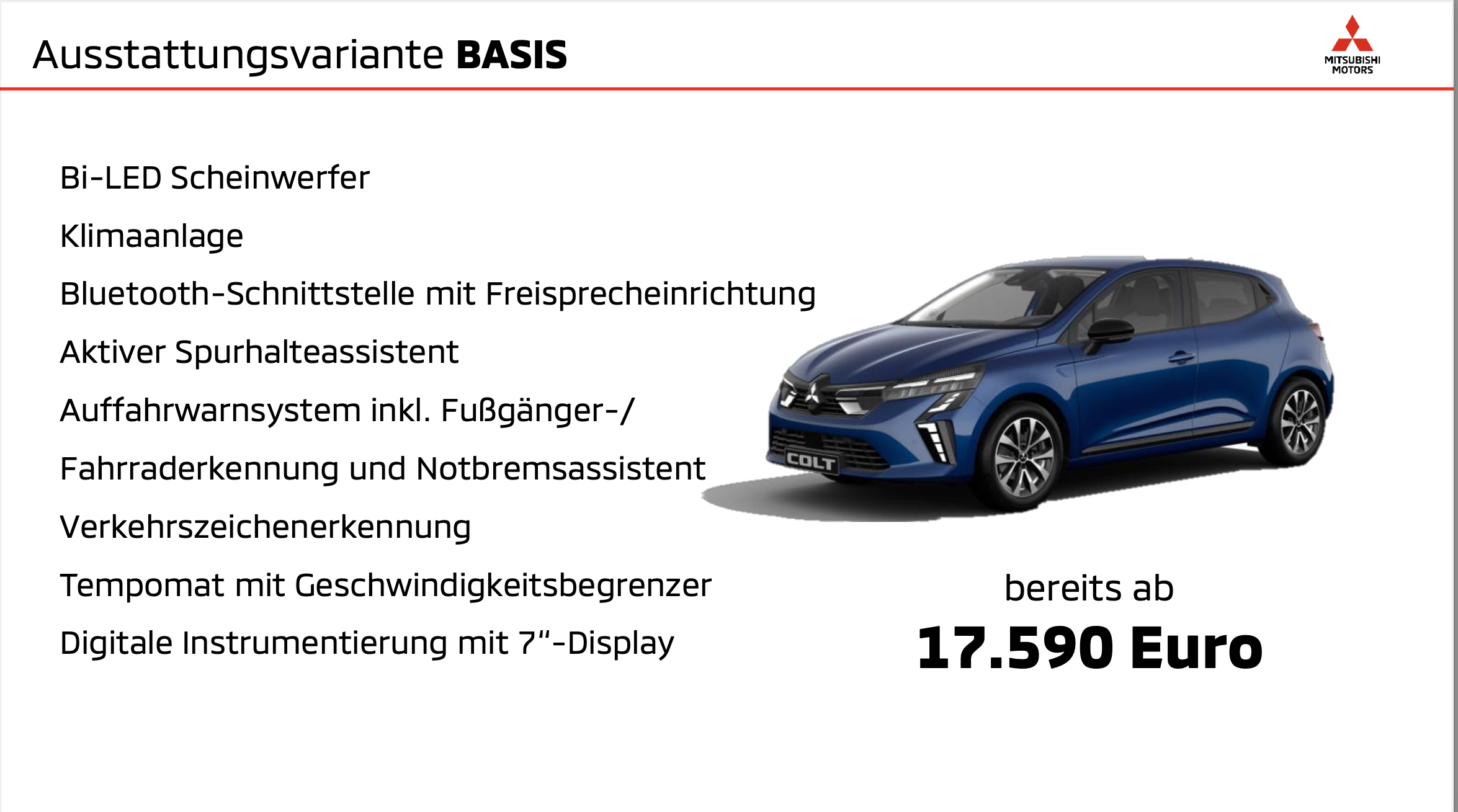 Mitsubishi Colt (2024) - Ein Colt für alle Fälle 19 Mitsubishi Colt (2024) - Ein Colt für alle Fälle