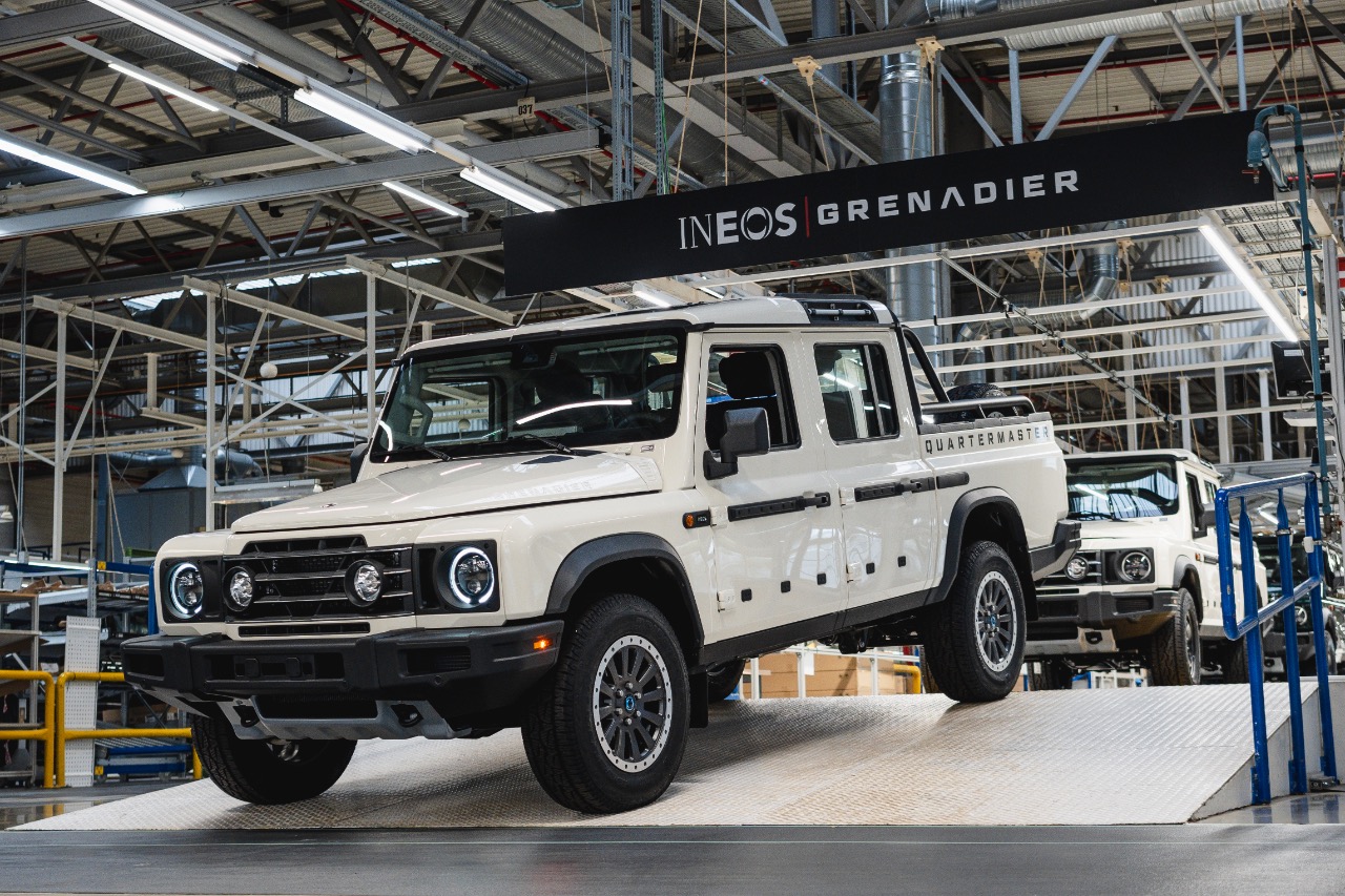 Erste Ineos Pick-Ups rollen vom Band 18 INEOS Grenadier Quartermaster - Start of production